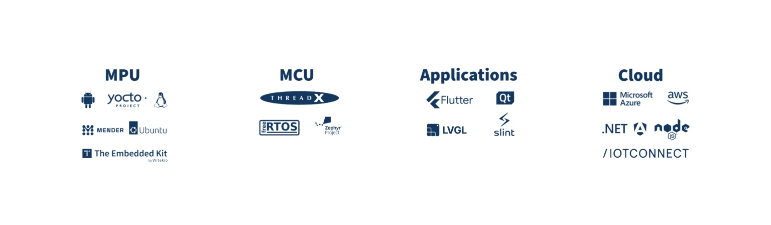 Witekio software skillset