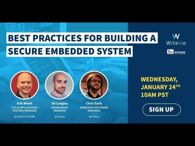 Webinar_Best Practices for Building a Secure Embedded System